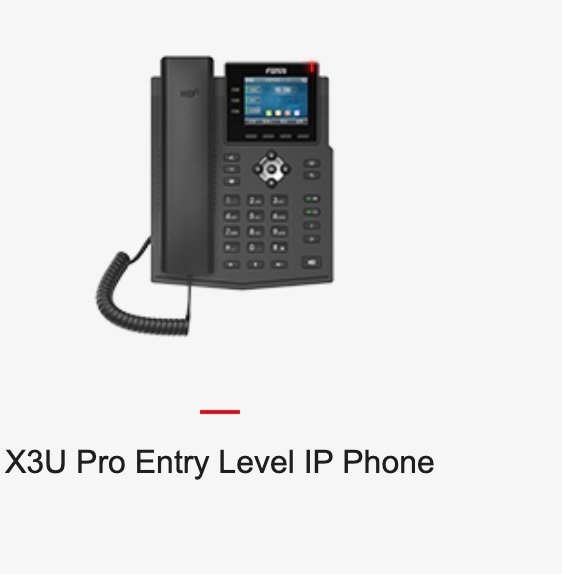 FANVIL X3U Pro IP phone