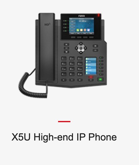 Fanvil X5U IP phone