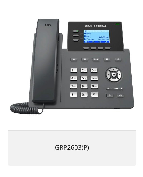 Grandstream GRP2603 IP phone
