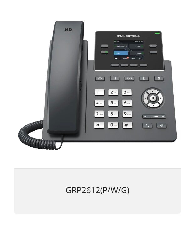 Grandstream GRP2612 / GRP2612W IP phone
